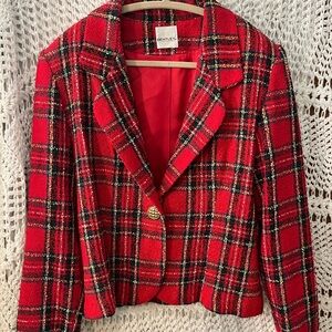 Vintage J R Bentley wool blend line blazer size 10 beautiful condition